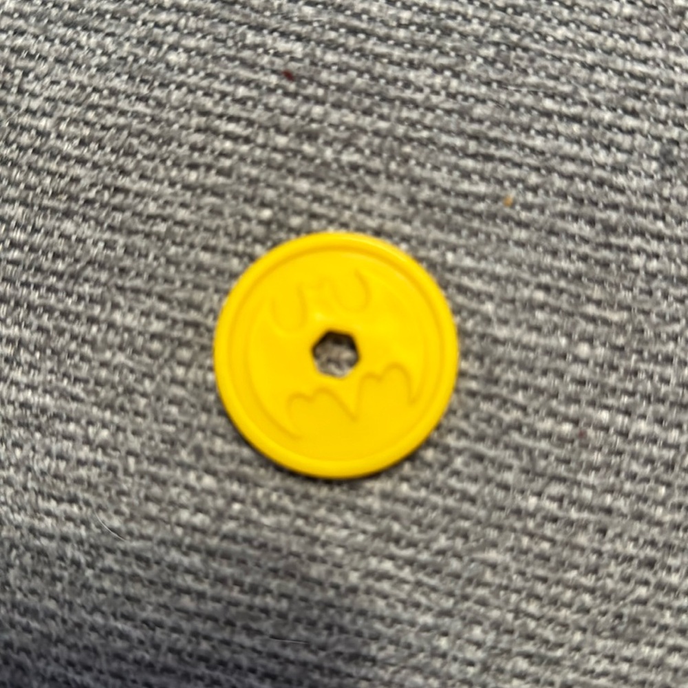 ⛱️2/$5⛱️Imaginext DC Super Friends Gotham Batman Batwing Disc Yellow Part